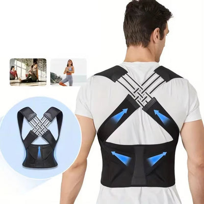 Posture Corrector - Enhance your posture, Comfortable Back Support for Hunchback Prevention & Better Posture