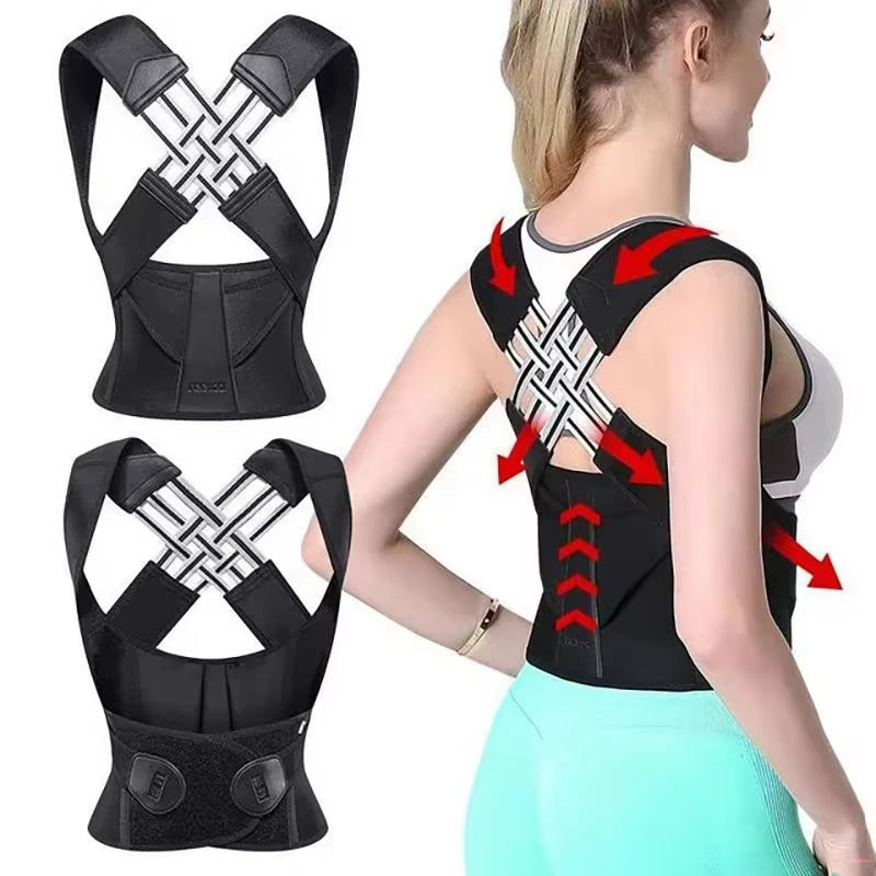 Posture Corrector - Enhance your posture, Comfortable Back Support for Hunchback Prevention & Better Posture