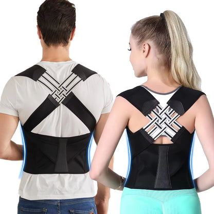 Posture Corrector - Enhance your posture, Comfortable Back Support for Hunchback Prevention & Better Posture