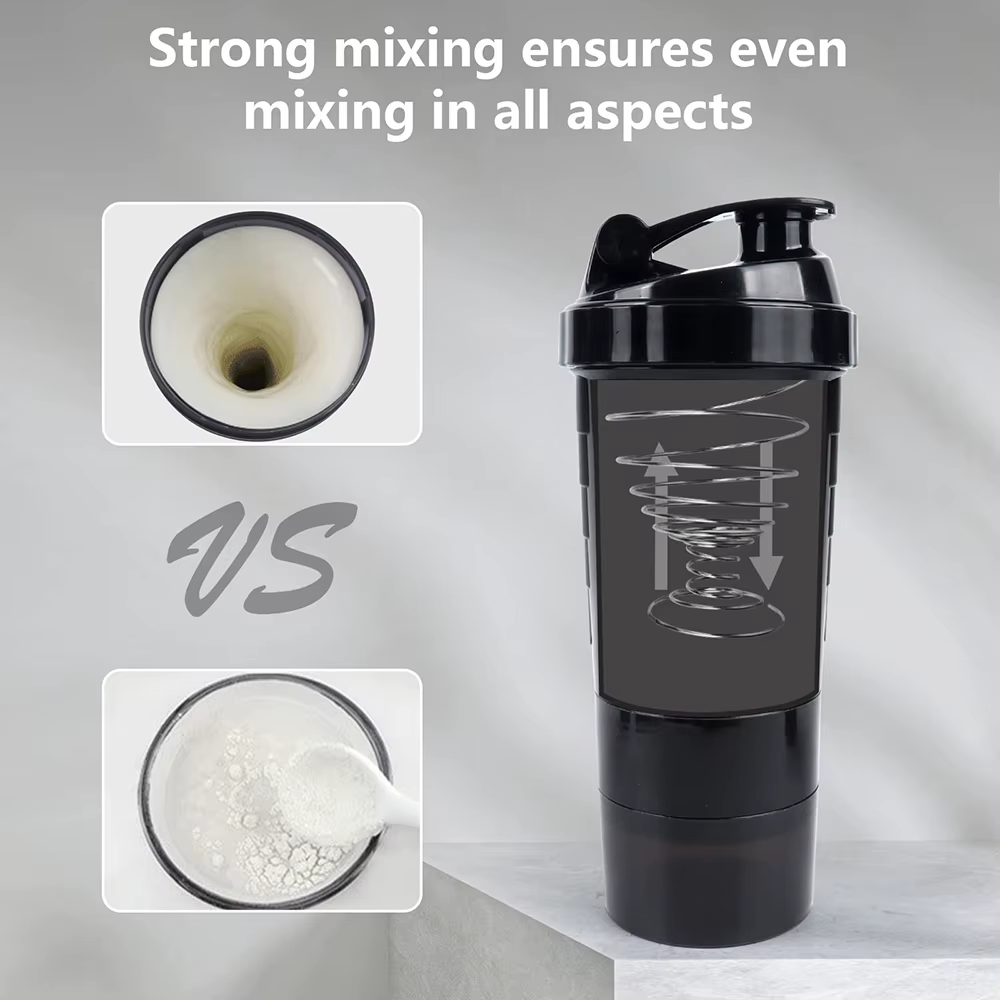 3-Layer Multipurpose Shaker Bottle